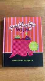 Wijn spiekboekje, Ophalen of Verzenden, Zo goed als nieuw