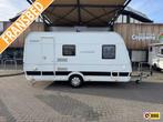 Dethleffs Camper 390 FS 2014 + VOORTENT ISABELLA VENTURA, Caravans en Kamperen, Caravans, Bedrijf, Treinzit, Tot 4 meter, 1000 - 1250 kg