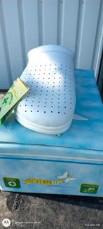 Witte klompen maat 40 en 46, Verzenden, Wit