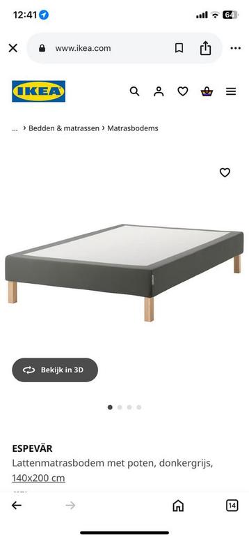 IKEA Espevar boxspring bed beschikbaar voor biedingen