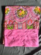 Oilily Sjaal Roze met Bloemenprint, Ophalen of Verzenden, Zo goed als nieuw