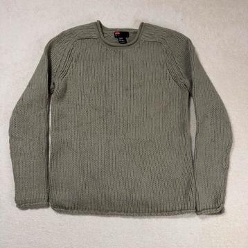 Diesel Vintage Chunky Knit Trui Grof Gebreid Wol-Acryl M beschikbaar voor biedingen