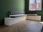 eetbank eettafel bank op maat gemaakt met stoffering, Huis en Inrichting, Banken | Sofa's en Chaises Longues, Nieuw, 300 cm of meer