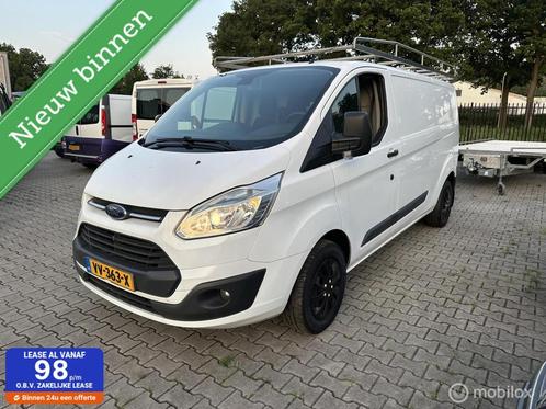 Ford Transit Custom 330 2.2 TDCI L2H1 Ambiente, Auto's, Bestelauto's, Bedrijf, Te koop, ABS, Alarm, Bluetooth, Boordcomputer, Centrale vergrendeling