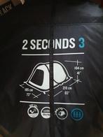 3x 2 persoonstenten, black & white, zeer eenvoudig opzetten, Ophalen, Gebruikt