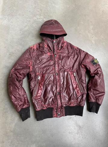 Vintage distressed Stone Island AW 2008 Mussola Gommata beschikbaar voor biedingen