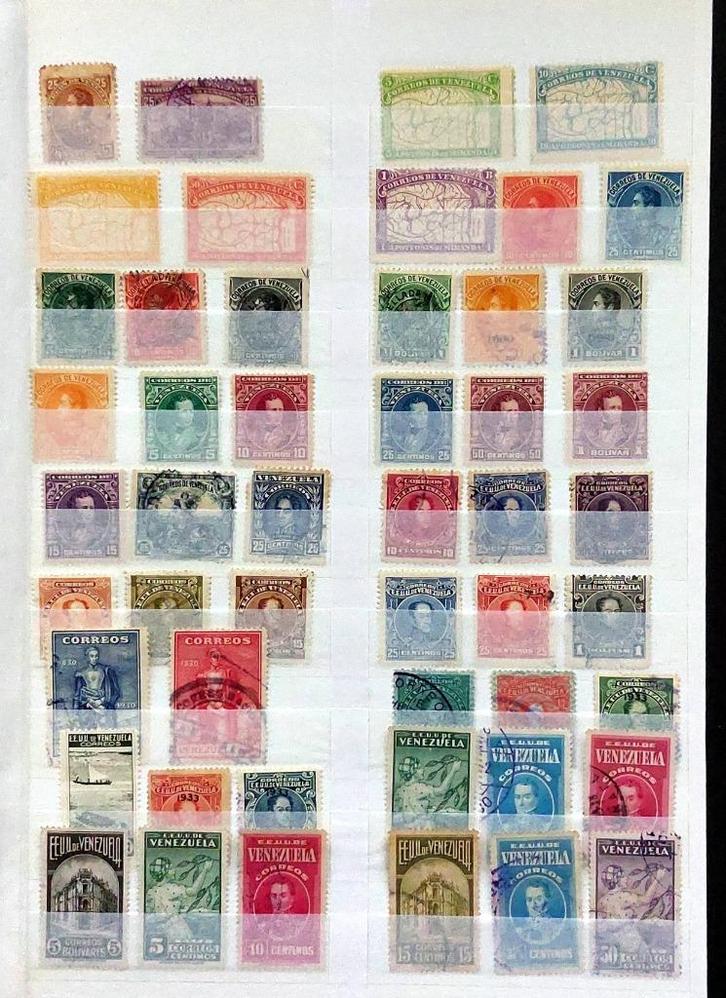 Postzegels Venezuela – collectie albumbladen, Postzegels en Munten, Postzegels | Amerika, Gestempeld, Zuid-Amerika, Ophalen of Verzenden