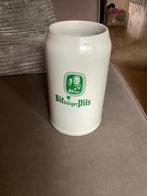 Bitburger bierpul 1 liter, keramiek, Verzamelen, Biermerken, Ophalen of Verzenden, Zo goed als nieuw, Pul(len), Overige merken
