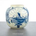 Delft-blauwe vaas, Antiek en Kunst, Ophalen of Verzenden