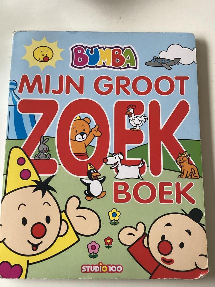Bumba Mijn Groot Zoekboek, Boeken, Kinderboeken | Baby's en Peuters, Gelezen, 2 tot 3 jaar, Uitklap-, Voel- of Ontdekboek, Ophalen of Verzenden