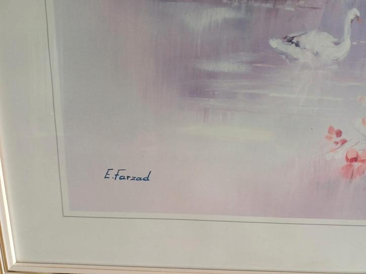 Jessy Farzad Schilderij in Lijst, Antiek en Kunst, Kunst | Tekeningen en Foto's, Ophalen of Verzenden