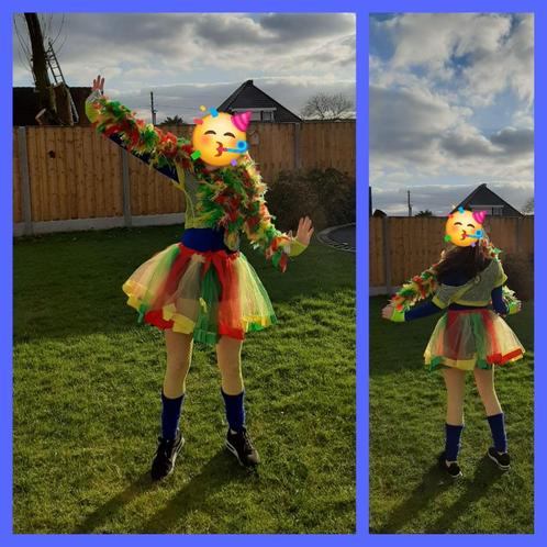 Carnavalspakken, loopgroep, optocht, kleurrijk, Dames, Kleding | Dames, Carnavalskleding en Feestkleding, Zo goed als nieuw, Kleding