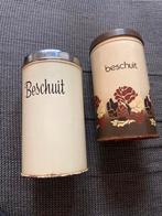 Beschuit bussen twee stuks, Ophalen, Gebruikt, Overige