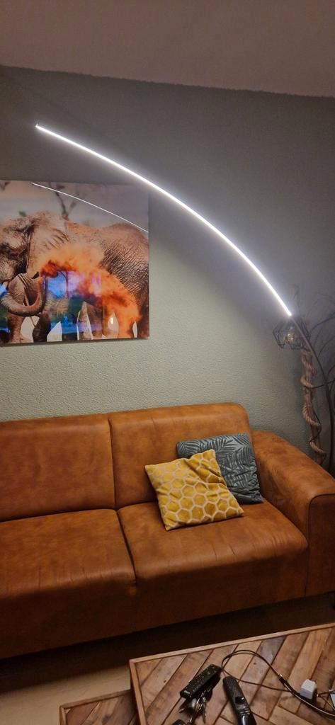 Unieke Zijlstra LED Leeslamp, Huis en Inrichting, Lampen | Vloerlampen, Zo goed als nieuw, 150 tot 200 cm, Metaal, Ophalen