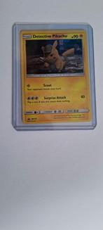 Detective pikachu, Hobby en Vrije tijd, Verzamelkaartspellen | Pokémon, Foil, Ophalen of Verzenden, Losse kaart, Zo goed als nieuw