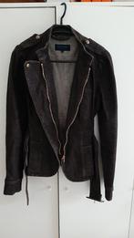 Spijkerjas Escada Sport, donkergrijs, mt 38, Maat 38/40 (M), Blauw, Escada, Ophalen of Verzenden