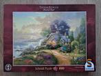 Thomas Kinkade - A new day dawning - 1000 stukjes - compleet, Ophalen of Verzenden, 500 t/m 1500 stukjes, Gebruikt, Legpuzzel