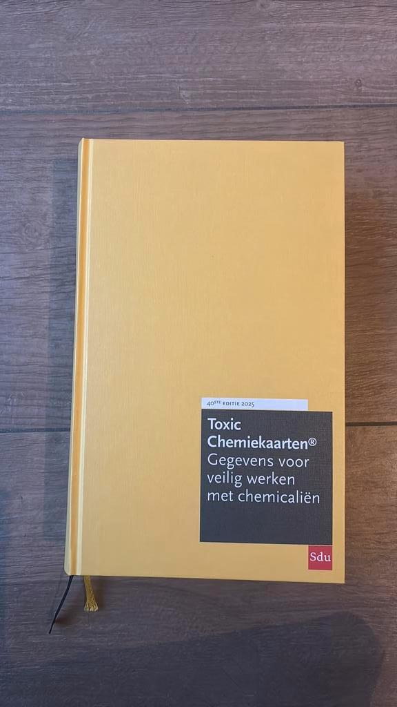 Toxic Chemiekaarten 2025, Boeken, Economie, Management en Marketing, Zo goed als nieuw, Ophalen of Verzenden