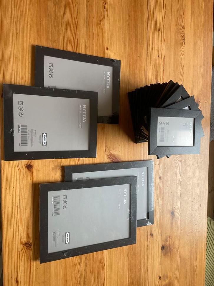 IKEA Nyttja Lijsten - 22 stuks, Huis en Inrichting, Woonaccessoires | Lijsten, Zo goed als nieuw, Minder dan 50 cm, Kunststof