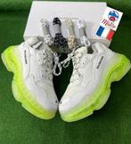 Balenciaga Triple S sneakers – white/green – size 44, Ophalen of Verzenden, Zo goed als nieuw, Wit