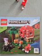 Lego Minecraft Paddestoel huis, Overige merken, Zo goed als nieuw, Ophalen