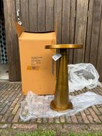 Pols Potten bijzettafel High Toot Antique Brass, 45 tot 60 cm, Minder dan 55 cm, Metaal of Aluminium, Rond