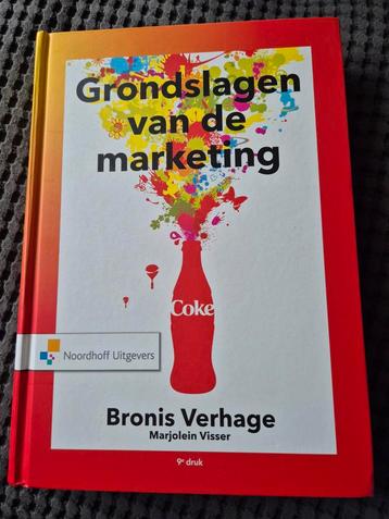 Grondslagen van de Marketing - Bronis Verhage beschikbaar voor biedingen