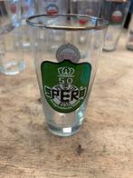 Amstel bier spero 50 jaar elst dubbeldruk glas, Verzamelen, Biermerken, Ophalen, Zo goed als nieuw, Glas of Glazen, Amstel