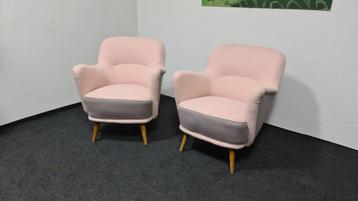 Vintage 50s lounge cocktailstoel beschikbaar voor biedingen