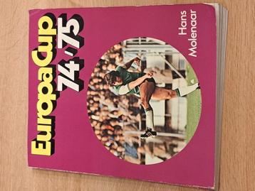 Hans Molenaar  - Europa Cup 74 / 75  beschikbaar voor biedingen