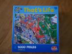 that's Life   1000 st            42, Ophalen of Verzenden, 500 t/m 1500 stukjes, Zo goed als nieuw, Legpuzzel