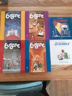 Stripboeken Collectie: Eugene & Scribbly, Meerdere stripboeken, Ophalen, Gelezen, Jan Dirk Barreveld, Jean-Paul Arends