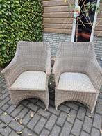 2 AppleBee Tuinstoelen - Kunstriet, Tuin en Terras, Ophalen, Gebruikt, Wicker