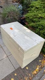 Houten transportkist transport buiten kist pakket vintage, Ophalen, Zo goed als nieuw, Hout, Overige typen