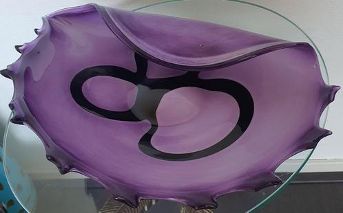 Schaal glaskunst mondgeblazen
gesigneerd loranto erg groot, Antiek en Kunst, Antiek | Glas en Kristal, Ophalen of Verzenden