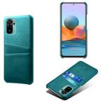 Backcover + Screenprotector voor Redmi Note 10/10s 4G _Groen, Verzenden, Nieuw, Hoesje of Tasje