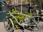 Flyer herenfiets met accu, Fietsen en Brommers, Elektrische fietsen, Overige merken, Gebruikt, 50 km per accu of meer, Ophalen