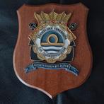 Wapenschildje Kon. Ver. Marine Off., Verzamelen, Militaria | Algemeen, Verzenden, Marine, Nederland, Embleem of Badge