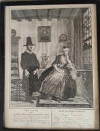 Kopergravure Vryagie van Renier Adriaansz & Saartje Jansz, Antiek en Kunst, Ophalen of Verzenden