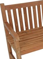 Tuinbank teakhout 3 persoons 180 cm tuinbanken, Ophalen of Verzenden, Nieuw, Teakhout