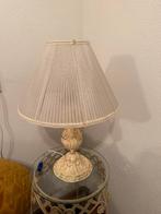 Tafellamp crème kleur, Ophalen of Verzenden, Zo goed als nieuw, Minder dan 50 cm
