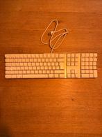 Apple A1048 bedraad USB-toetsenbord, Computers en Software, Toetsenborden, Ophalen of Verzenden, Qwerty, Gebruikt, Bedraad