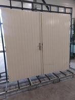 Schuurdeuren/ garagedeuren, Doe-het-zelf en Verbouw, Garagedeur, Ophalen of Verzenden, Zo goed als nieuw, 120 cm of meer