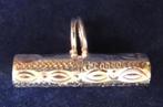 Gedenksieraad cylinder van zilver, Overige voorstellingen, Nieuw, Ophalen of Verzenden, Zilver