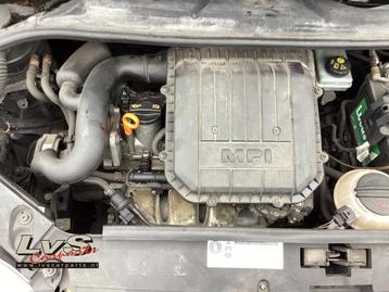 Motor van een Volkswagen UP beschikbaar voor biedingen