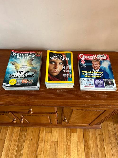 Nationaal Geographic/Wetenschap in beeld/Quest., Boeken, Wetenschap, Overige wetenschappen, Ophalen