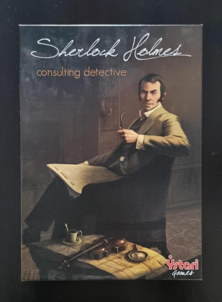 Sherlock Holmes Consulting Detective (EN), Hobby en Vrije tijd, Gezelschapsspellen | Bordspellen, Zo goed als nieuw, Een of twee spelers