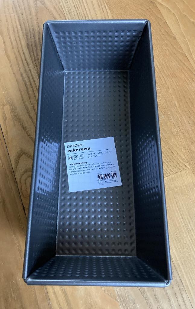 Bakblik Cakevorm 26x11,8 cm nieuw, Hobby en Vrije tijd, Taarten en Cupcakes maken, Nieuw, Bakvorm, Taarten, Ophalen of Verzenden