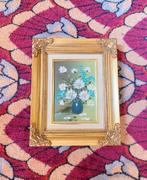 Olie verf schilderij met bloemen, Ophalen of Verzenden