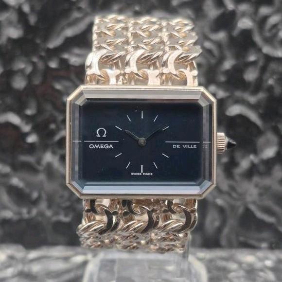 Omega De Ville 'Jeux D'Argent' By Andrew Grima Ref. 8272, Sieraden, Tassen en Uiterlijk, Horloges | Antiek, Polshorloge, Omega